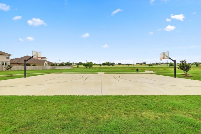 6042 Roma St, Round Rock, TX 78665 - view of sport court featuring community basketball court