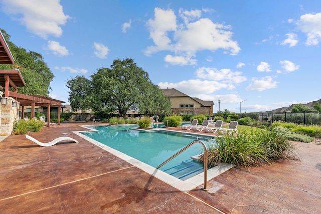 904 Astoria St, Cedar Park, TX 78613 - community pool featuring a patio area and a pergola