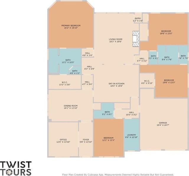 7108 Magenta Ln, Austin, TX 78739 - view of property floor plan