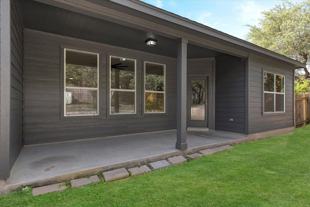 204 S Meadowlark St, Lakeway, TX 78734 - view of exterior entry featuring a patio