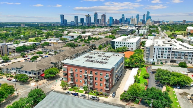 2124 E 6th St Unit 319, Austin, TX 78702 - drone / aerial view of city skyline