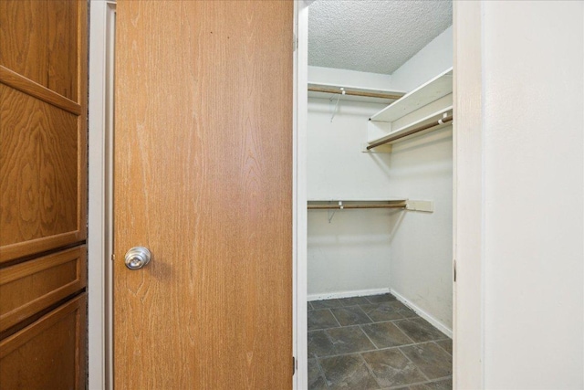 4910 Wing Rd, Austin, TX 78749 - spacious closet with dark stone finish floors
