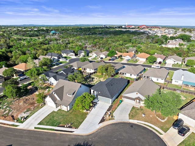 1305 Laurel Cv, Marble Falls, TX 78654 - aerial view of property's location featuring nearby suburban area