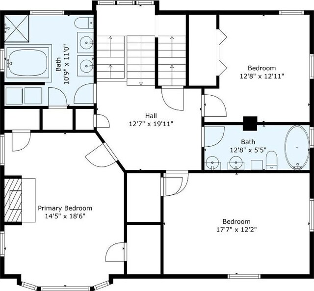 1004 Mitchell St, Gonzales, TX 78629 - view of property floor plan