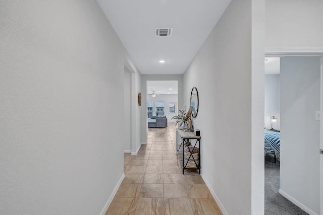 717 Friars Tuck Dr, Temple, TX 76502 - corridor featuring baseboards and recessed lighting