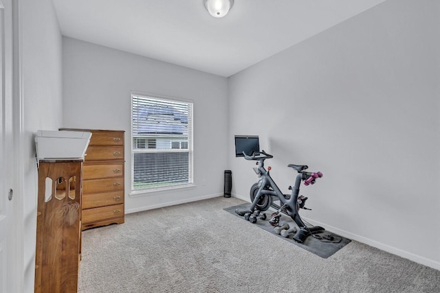 717 Friars Tuck Dr, Temple, TX 76502 - exercise area with carpet flooring