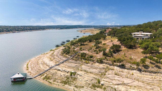 1417 Osprey Ridge Loop, Lago Vista, TX 78645 - bird's eye view of a large body of water