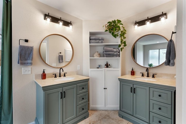 1105 Red Ranch Cir, Cedar Park, TX 78613 - bathroom featuring two vanities