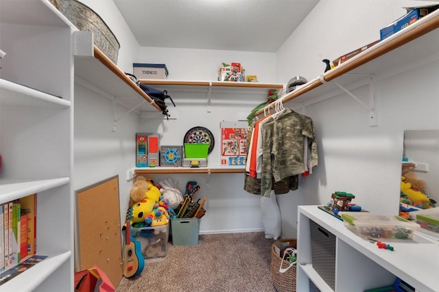 1105 Red Ranch Cir, Cedar Park, TX 78613 - walk in closet with carpet floors
