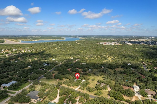 216 Country Rd, Georgetown, TX 78628 - bird's eye view of a large body of water