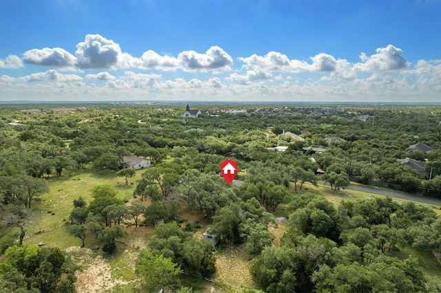 216 Country Rd, Georgetown, TX 78628 - drone / aerial view of a forest