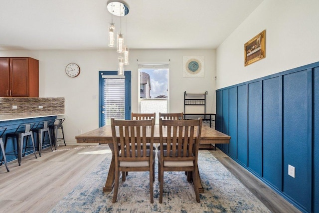13821 Benjamin Harrison St, Manor, TX 78653 - dining area featuring light wood-type flooring