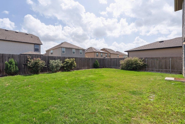 13821 Benjamin Harrison St, Manor, TX 78653 - fenced backyard with a residential view