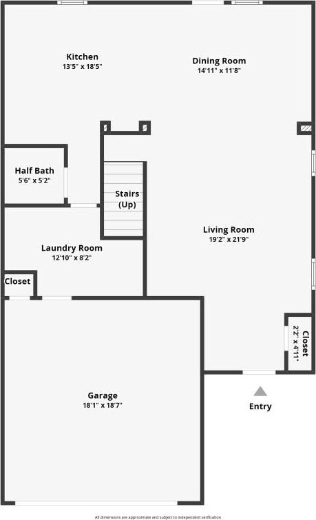 13821 Benjamin Harrison St, Manor, TX 78653 - view of property floor plan