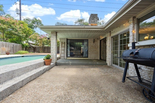 9902 Marseilles Dr, Austin, TX 78750 - view of patio / terrace featuring a grill