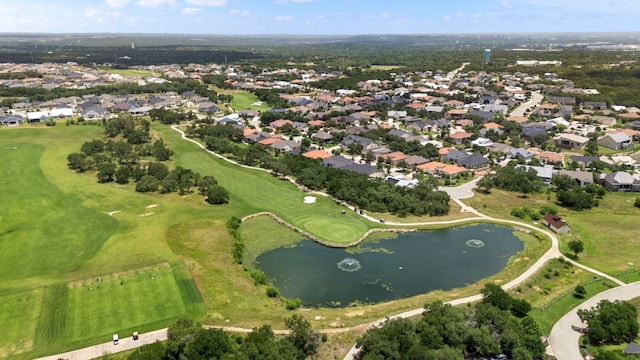 249 Hopping Peach St, San Marcos, TX 78666 - aerial view of property's location with nearby suburban area and a nearby body of water
