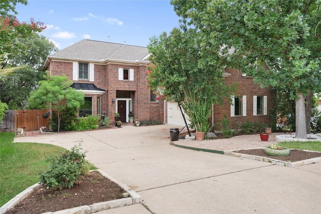 10636 Bramblecrest Dr, Austin, TX 78726 - view of front of property featuring concrete driveway and brick siding