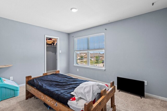 1698 Violet Ln, Kyle, TX 78640 - bedroom with carpet