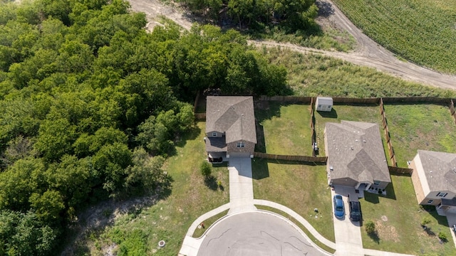 1698 Violet Ln, Kyle, TX 78640 - bird's eye view
