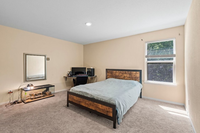 1698 Violet Ln, Kyle, TX 78640 - carpeted bedroom with baseboards