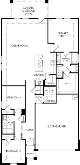 view of room layout