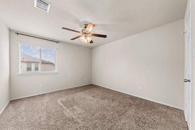 3303 Lorne Dr, Killeen, TX 76542 - carpeted spare room with a ceiling fan and baseboards
