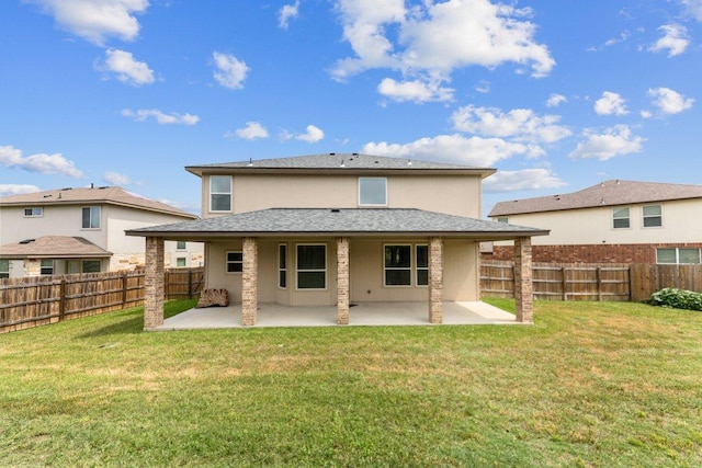 3303 Lorne Dr, Killeen, TX 76542 - rear view of property featuring a patio area and a fenced backyard