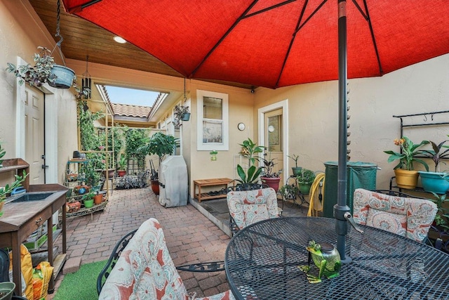 2010 American Dr Unit 2, Lago Vista, TX 78645 - view of patio featuring outdoor dining area