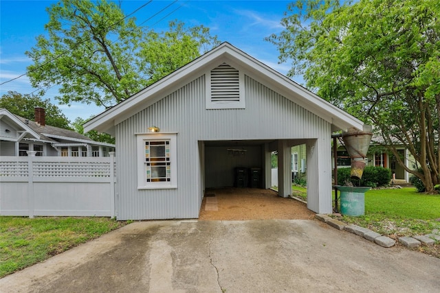 1502 Olive St, Georgetown, TX 78626 - garage with driveway
