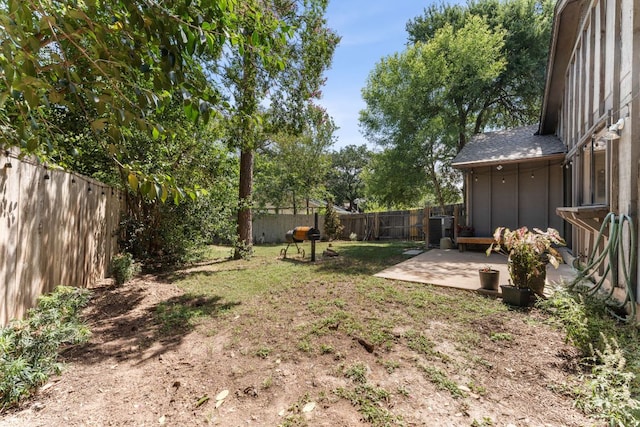 4903 Big Trail Cir, Austin, TX 78759 - fenced backyard with a patio