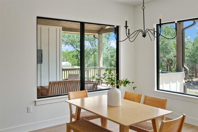 1129 Madrone Rd, Fischer, TX 78623 - dining area with wood finished floors