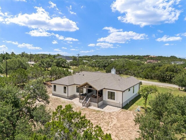 1129 Madrone Rd, Fischer, TX 78623 - view from above of property