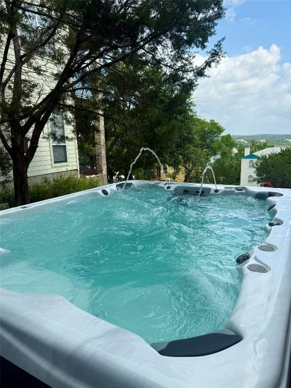 18917 Peckham Dr, Point Venture, TX 78645 - view of pool