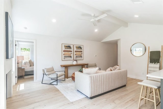 11403 Guernsey Dr, Austin, TX 78758 - living room featuring light wood-type flooring and a ceiling fan