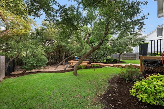 202 Hazy Hills Loop, Dripping Springs, TX 78620 - view of fenced yard