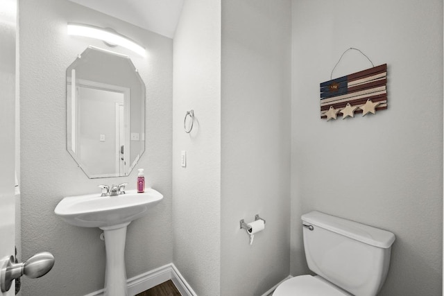 1901 Phantom Horse, Leander, TX 78641 - half bathroom featuring toilet
