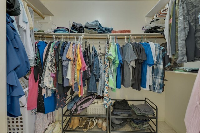 506 Applewood Dr, Pflugerville, TX 78660 - spacious closet with tile patterned floors