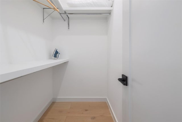 87 Chalmers Ave, Austin, TX 78702 - spacious closet with light wood-style floors
