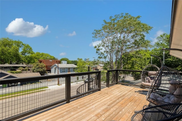 87 Chalmers Ave, Austin, TX 78702 - view of wooden deck