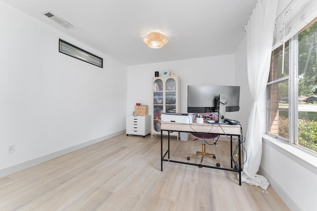 1001 E Applegate Dr, Austin, TX 78753 - office with wood finished floors and plenty of natural light