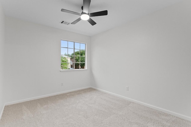 15532 Emmaleighs Ln, Pflugerville, TX 78660 - carpeted spare room featuring baseboards and a ceiling fan