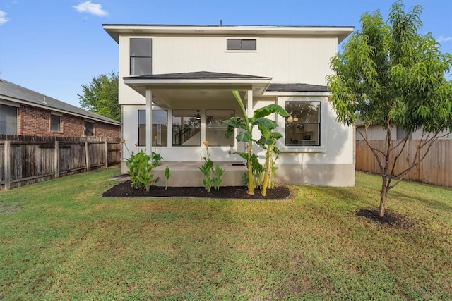 15532 Emmaleighs Ln, Pflugerville, TX 78660 - rear view of property featuring a fenced backyard