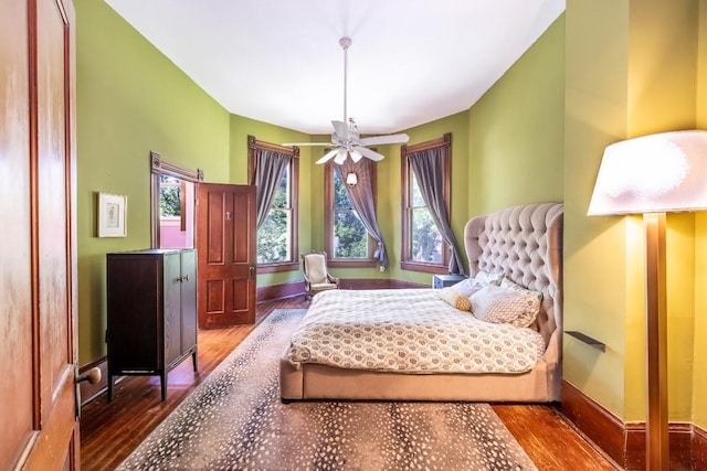 624 Saint Louis St, Gonzales, TX 78629 - bedroom with wood finished floors and baseboards