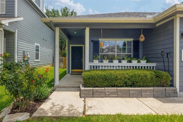 9213 Brents Elm Dr, Austin, TX 78744 - view of exterior entry featuring covered porch