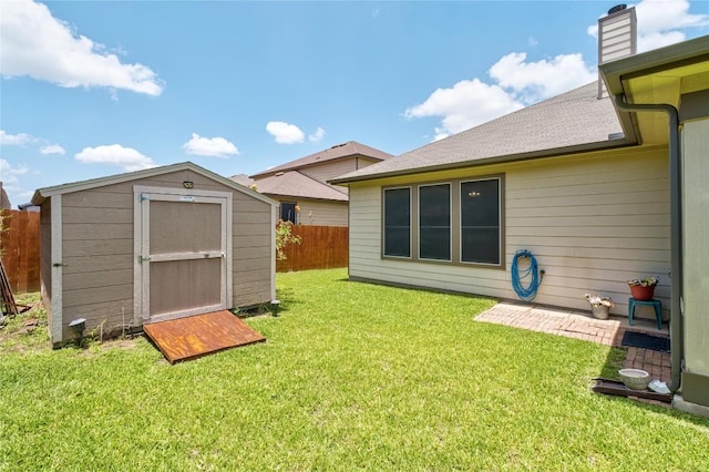 600 Gina Dr, Kyle, TX 78640 - view of yard with a storage shed