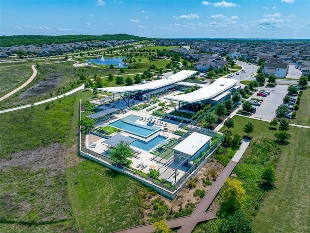 7816 Vista Mejor Dr, Austin, TX 78744 - bird's eye view of a large body of water and a pool