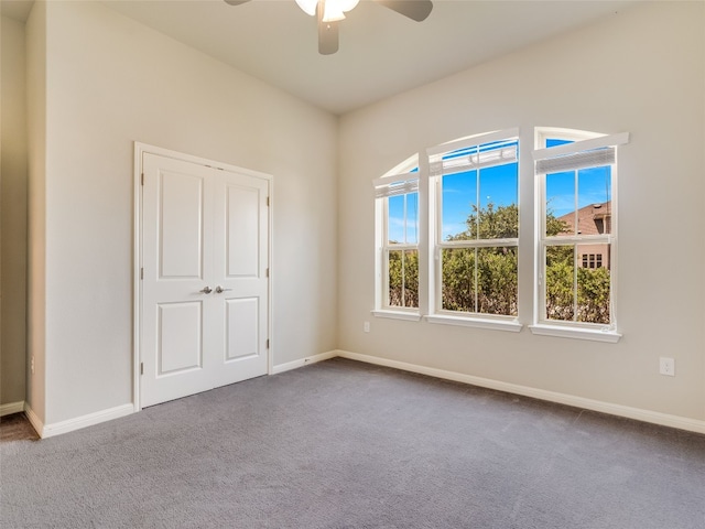 7816 Vista Mejor Dr, Austin, TX 78744 - unfurnished bedroom with carpet flooring and a ceiling fan