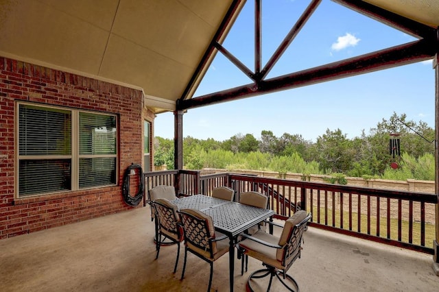 812 Anahuac Dr, Leander, TX 78641 - view of patio / terrace featuring outdoor dining area