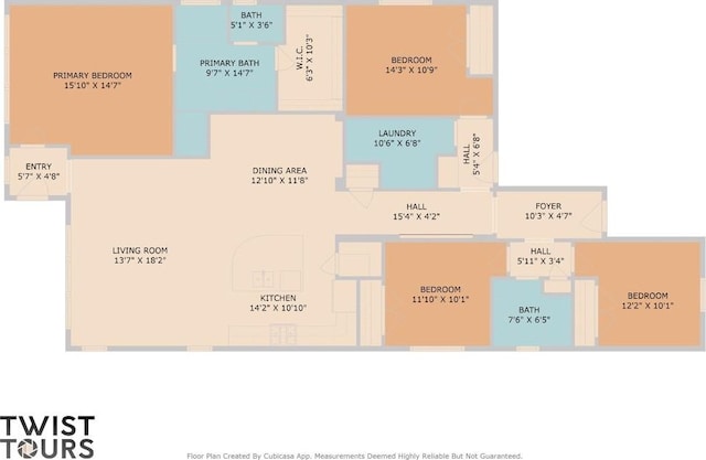 2205 Bonavista Way, Leander, TX 78641 - view of property floor plan