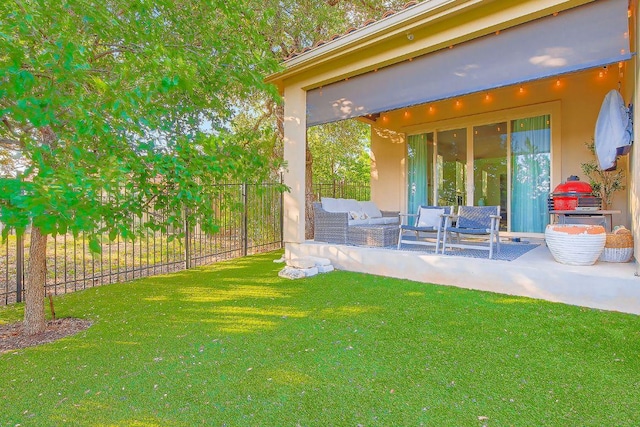 4106 Paleleaf Path, Bee Cave, TX 78738 - view of yard with outdoor lounge area